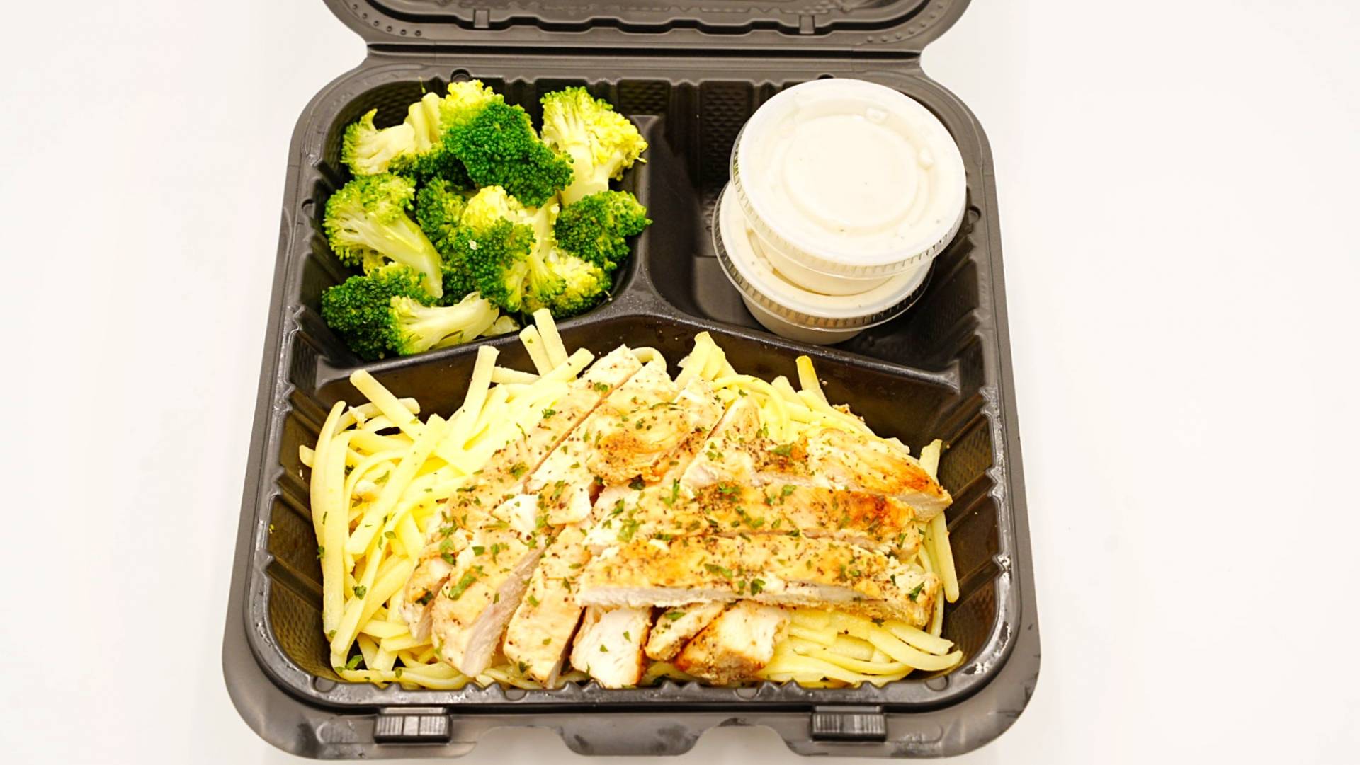 High Protein Chicken Alfredo