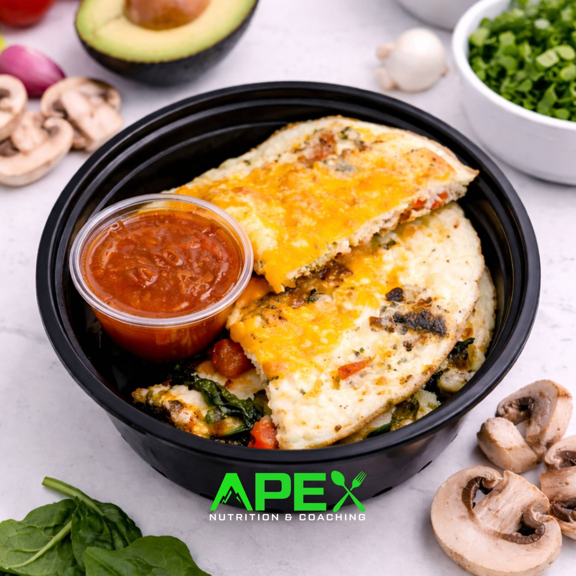 Roasted Veggie Egg White Skillet