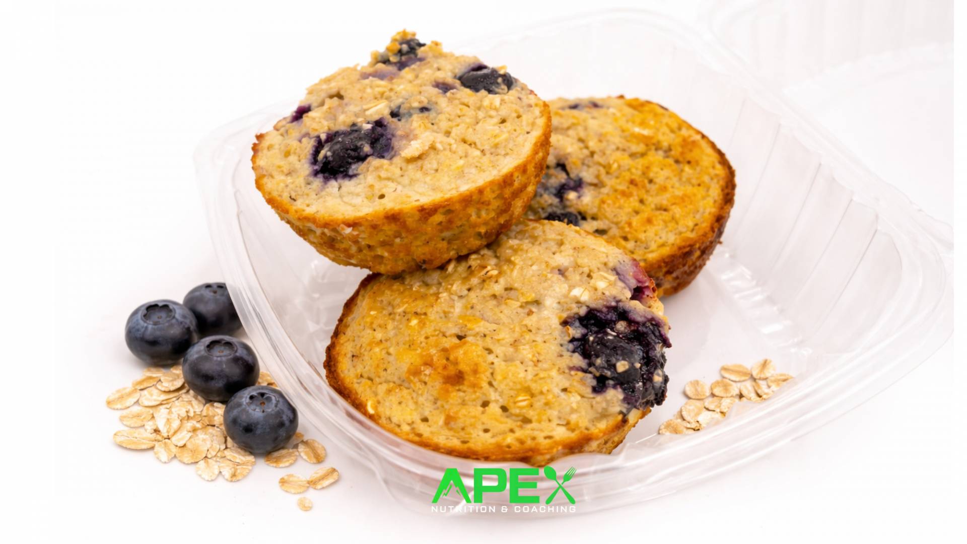 Blueberry Protein Muffins