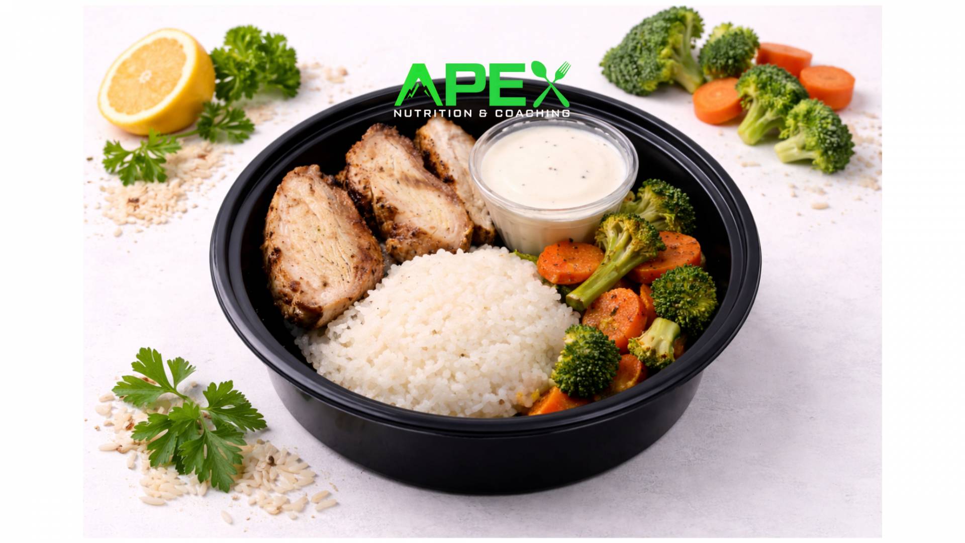 Lemon Pepper Chicken & Rice Bowl