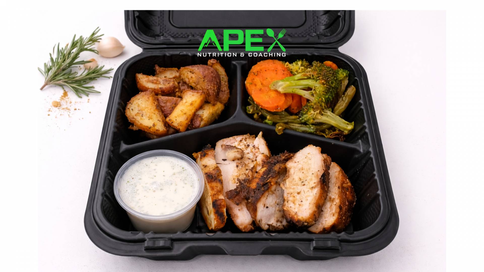 Herb Parmesan Chicken Plate