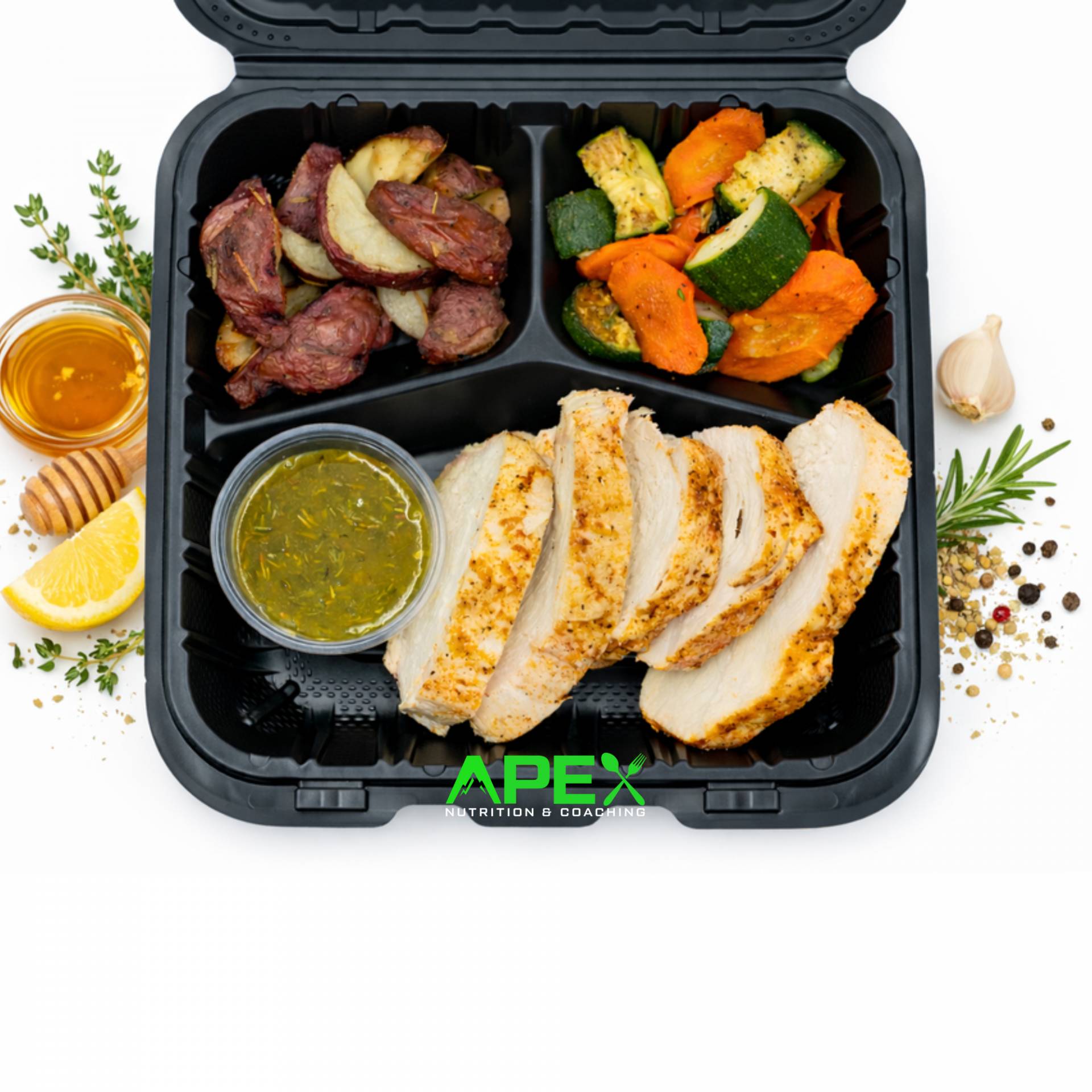 Honey Thyme Chicken Plate