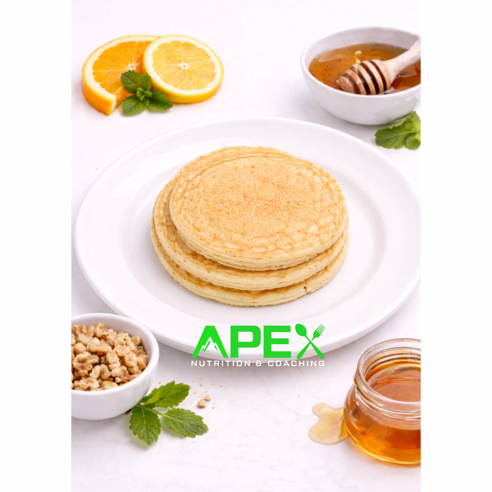 Honey Citrus Pancakes