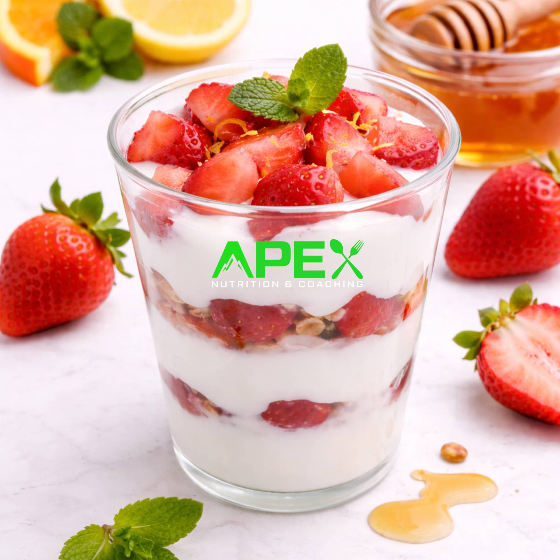 Strawberry-Citrus Parfait