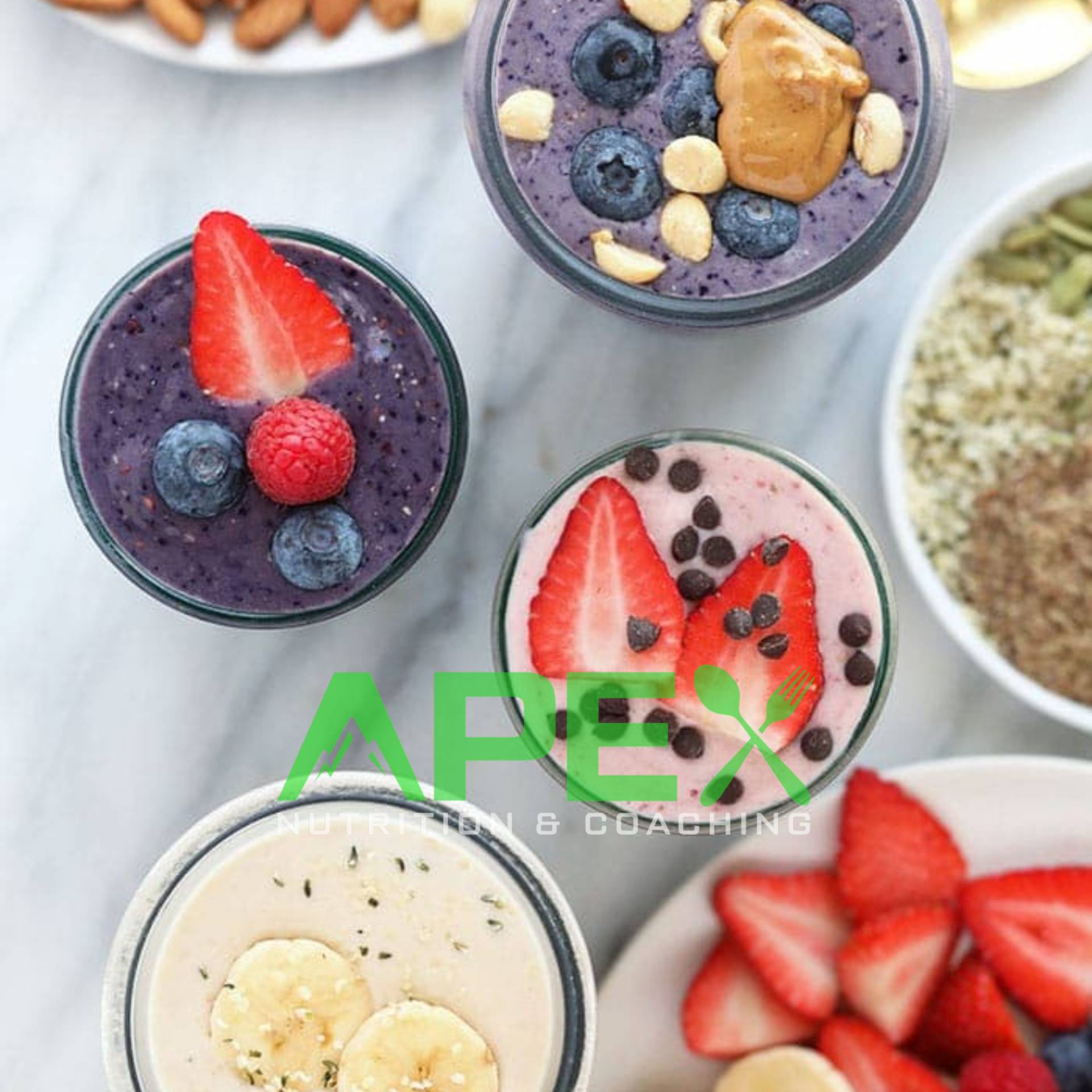 Strawberry/Blueberry Protein Shake