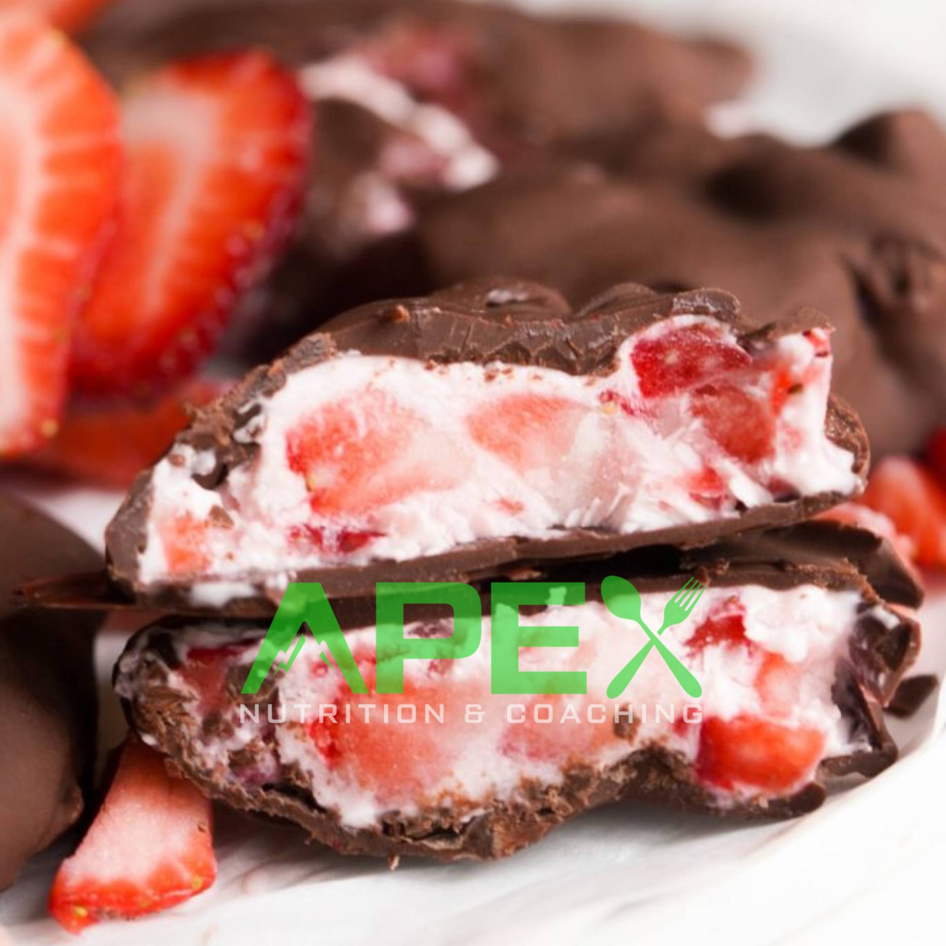 Chocolate Strawberry Clusters