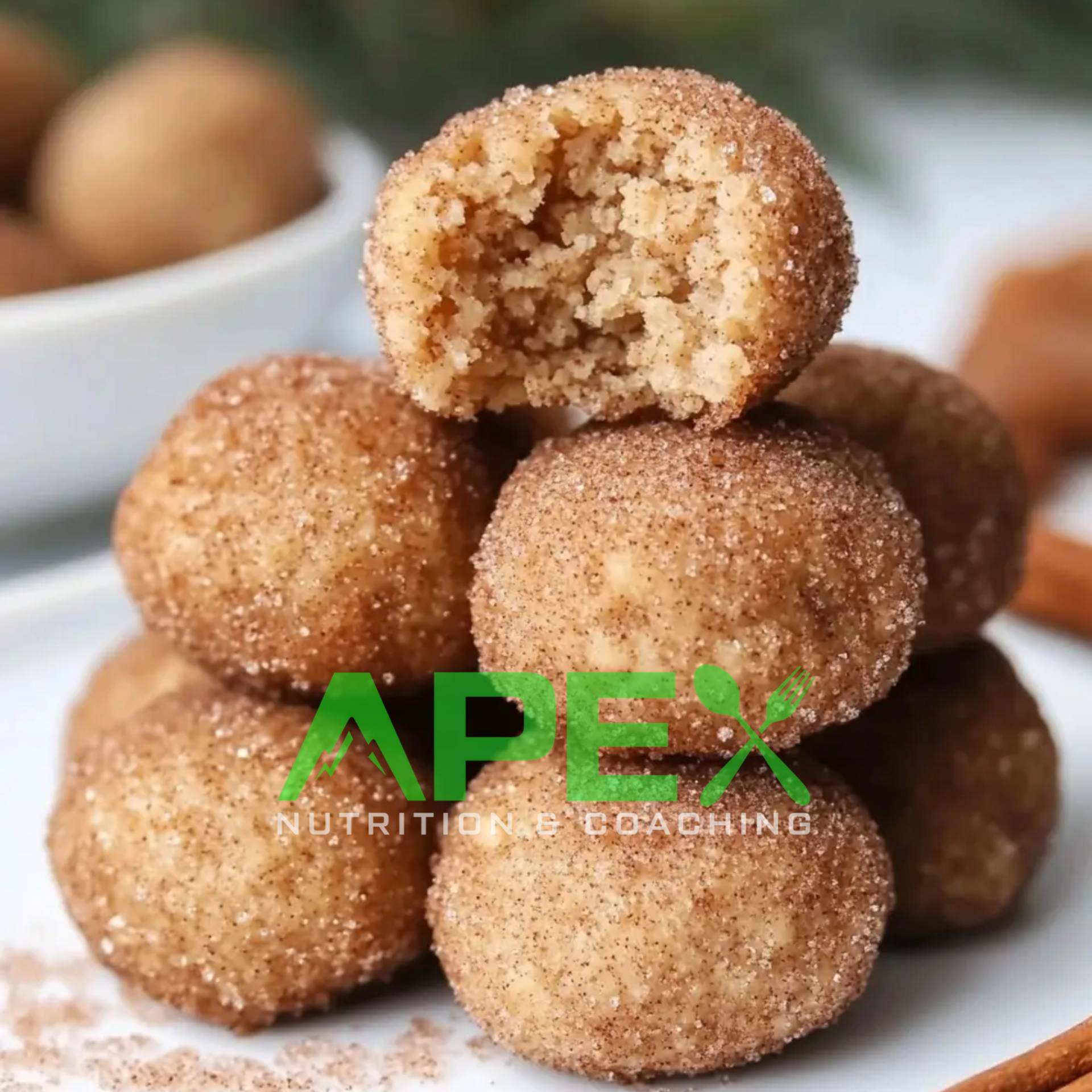 Snickerdoodle Protein Bites