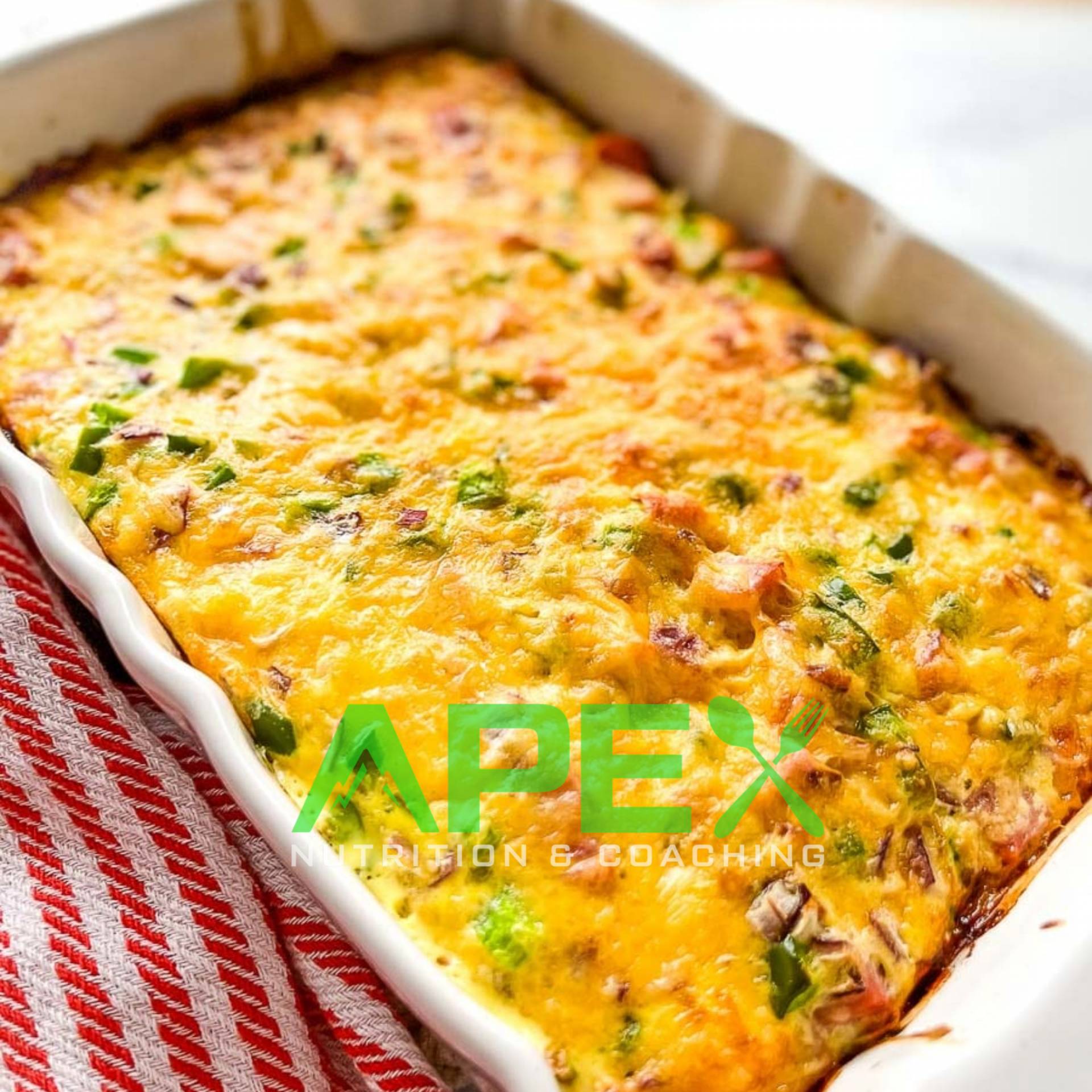 Ham and Tater Tot Breakfast Casserole